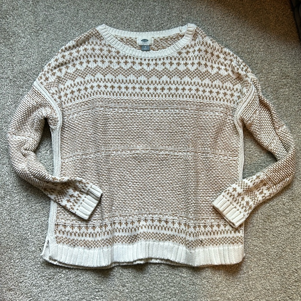Fair Isle Knit Sweater